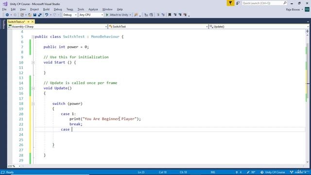 20 - Switch Case Statements in C