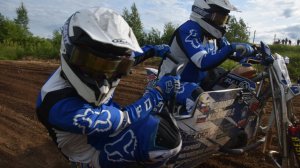 Мотокросс мотоциклы Урал с коляской.