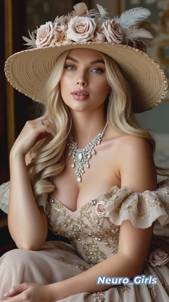 Красивые девушки в шляпах смотреть онлайн