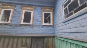 Установили ОКНА в деревенском доме. Такого этот дом ещё не видел ИЗ АНГЛИИ В РОССИЮ