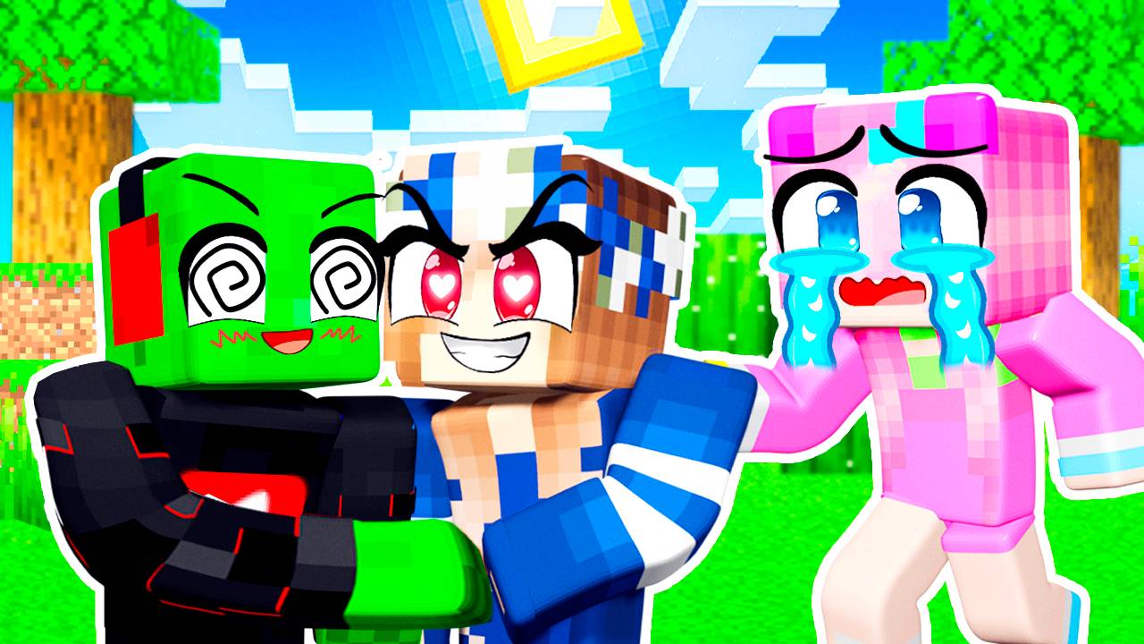 Я ИЗМЕНЯЮ с ФАНАТКОЙ моей ДЕВУШКЕ ЖЕНЕ в МАЙНКРАФТ смотреть онлайн