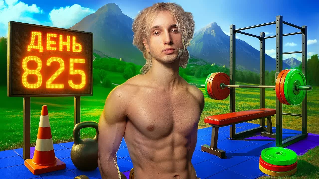 825 дней в зале