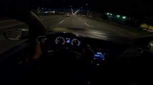 2019 Volkswagen Polo V / Фольксваген Поло 5 1.6 автомат 110 л.с. /Ночной тест-драйв от первого лица