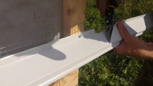 Как сделать Внешний угол отлива. Объясняю подробно.