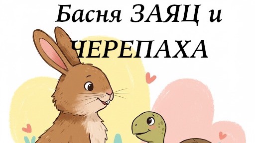 Басня Заяц и черепаха смотреть онлайн