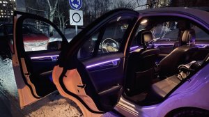 Chevrolet Cruze на установке атмосферной подсветки салона MTF