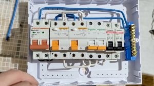 Электрический щиток. Каркасная баня. #щиток