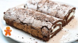 Шоколадный рулет "Райский" без муки