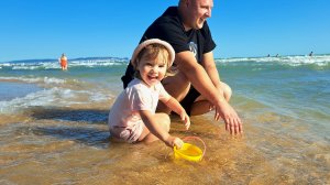 Тёплое море и чистый песок Витязево 24 июня 2025