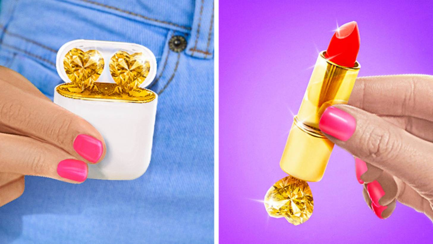 💋 Безумные бьюти-лайфхаки и проблемы с макияжем! 💄 смотреть онлайн