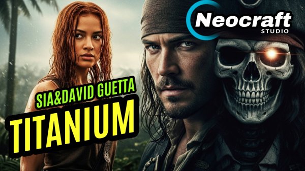 SIA & DAVID GUETTA - TITANIUM (Music Video 2025 _ Sora)