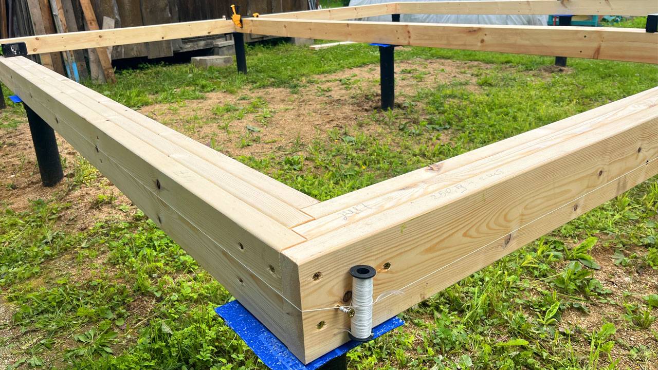 Гараж - Бытовка 5х5 своими руками. Пошаговый процесс строительства. Вот что получилось... смотреть онлайн