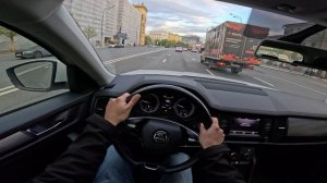 2022 Skoda Kodiaq / Шкода Кодиак 1.4 турбо робот 150 л.с. / Тест-драйв от первого лица / Шумометр