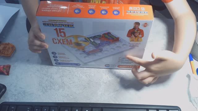 Обзор конструктора "Знаток" 15 схем.