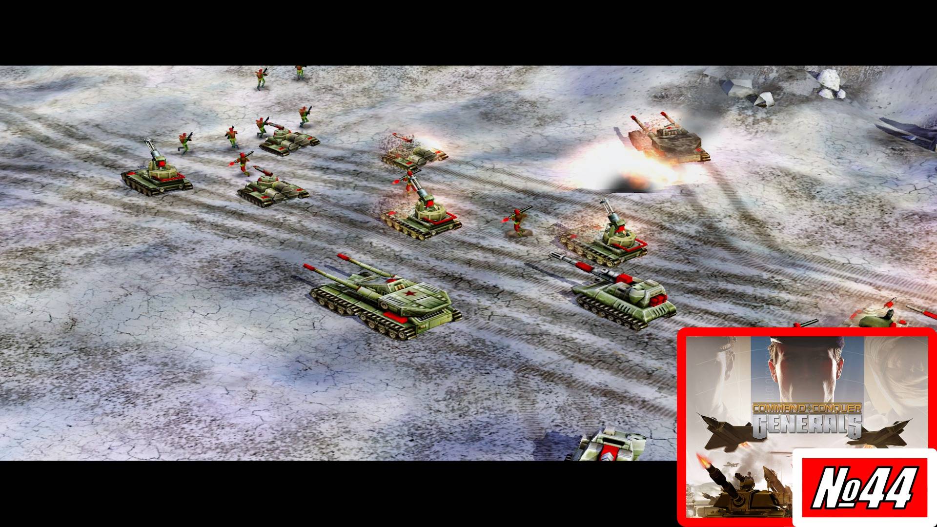 [Прохождение][Кампания №44][Китай][Нормальная сложность][Миссия 7][Command & Conquer Generals]