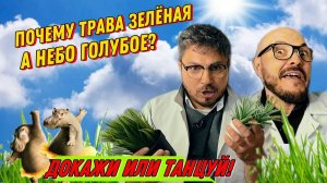 Почему трава зелёная, а небо голубое? Докажи или танцуй!