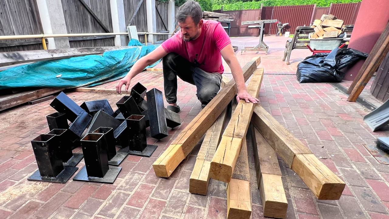 💥ПОЧЕМУ все МОЛЧАТ про ЭТО❓❗  Вся ПРАВДА про КОННЕКТОРЫ для БРУСА. НАВЕС СВОИМИ РУКАМИ❗❗