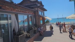 Геленджик. Идём по улице Шмидта на набережную и пляж "Красная Талка".mp4