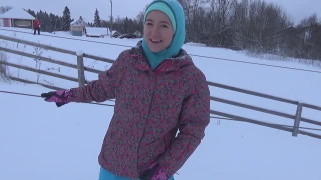 Девушка зима - Настя Степанова. 'Фристайл' Вологда. 2022