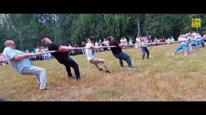 Сабантуй лучшие моменты перетягивание каната