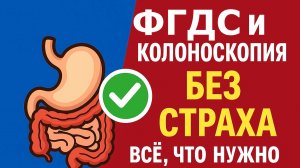 🔍 ФГДС И КОЛОНОСКОПИЯ — без страха и боли! Всё, что нужно знать о диагностике ЖКТ