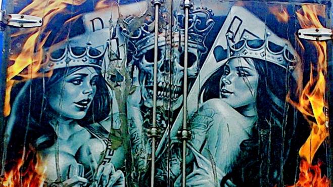 Картина на автомобиле