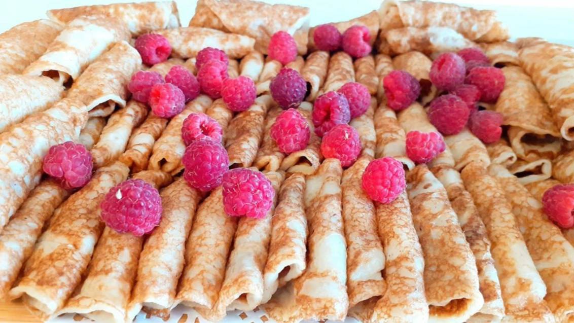 Блинчики без яиц и без лактозы! Рецепт постных блинов. смотреть онлайн