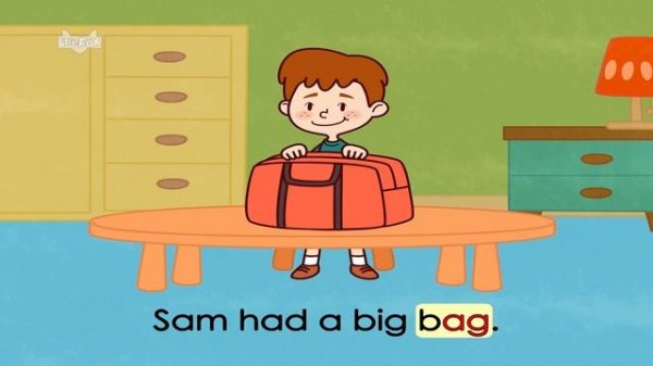 Word Family _ag _ Word Families 6 _ Tag on a Bag _ Phonics _ Little Fox _ Animated Stories for Kids