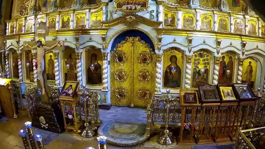 Прп. Онуфрия Великого. Утреня, часы, литургия. смотреть онлайн