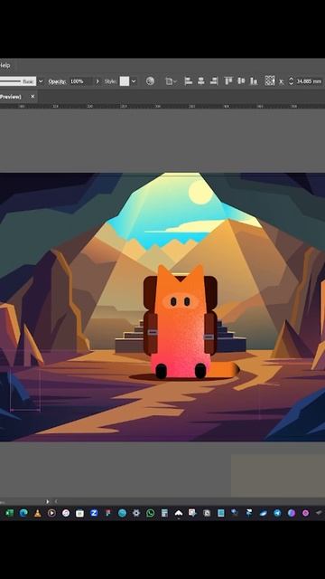 Лисёнок в пещере находит... #мультик #animation #анимация #длядетей #brandmascot #tv #animatedmovie смотреть онлайн