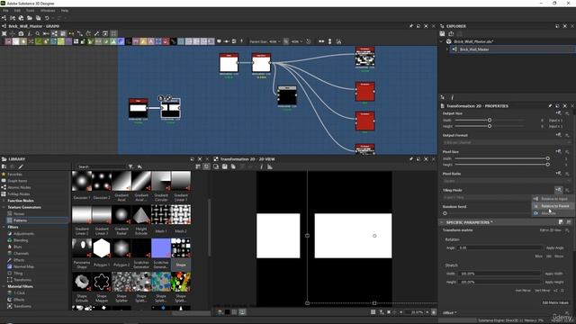 28 - Creating Our Brick Wall Material Part1 смотреть онлайн