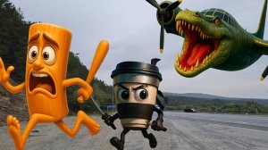 БОМБАРДИРО КРОКОДИЛО против КАПУЧИНО АССАСИНО в реальной жизни. 2 серия