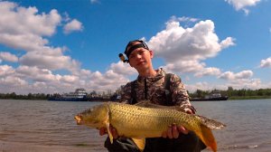 ОСЕТРИНА И ДОНСКИЕ САЗАНЫ !!! РЫБАЛКА С СЫНОМ !!!