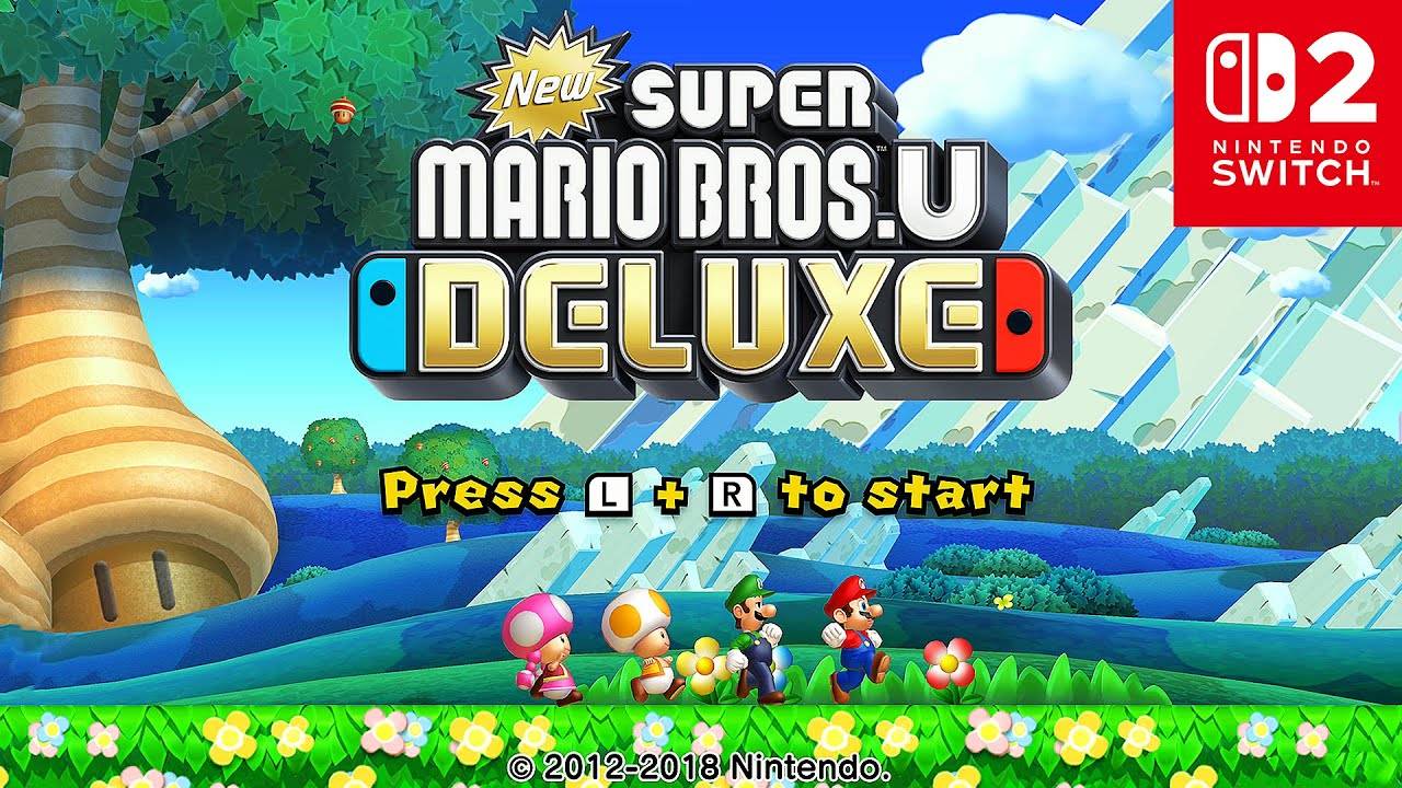 New Super Mario Bros. U Deluxe | Новые Братья Супер Марио. Ю Делюкс | Nintendo Switch 2 | 4K 60FPS смотреть онлайн