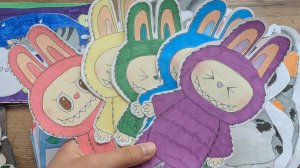 ЛАБУБУ новинка 💫   Распаковка бумажных сюрпризов⭐