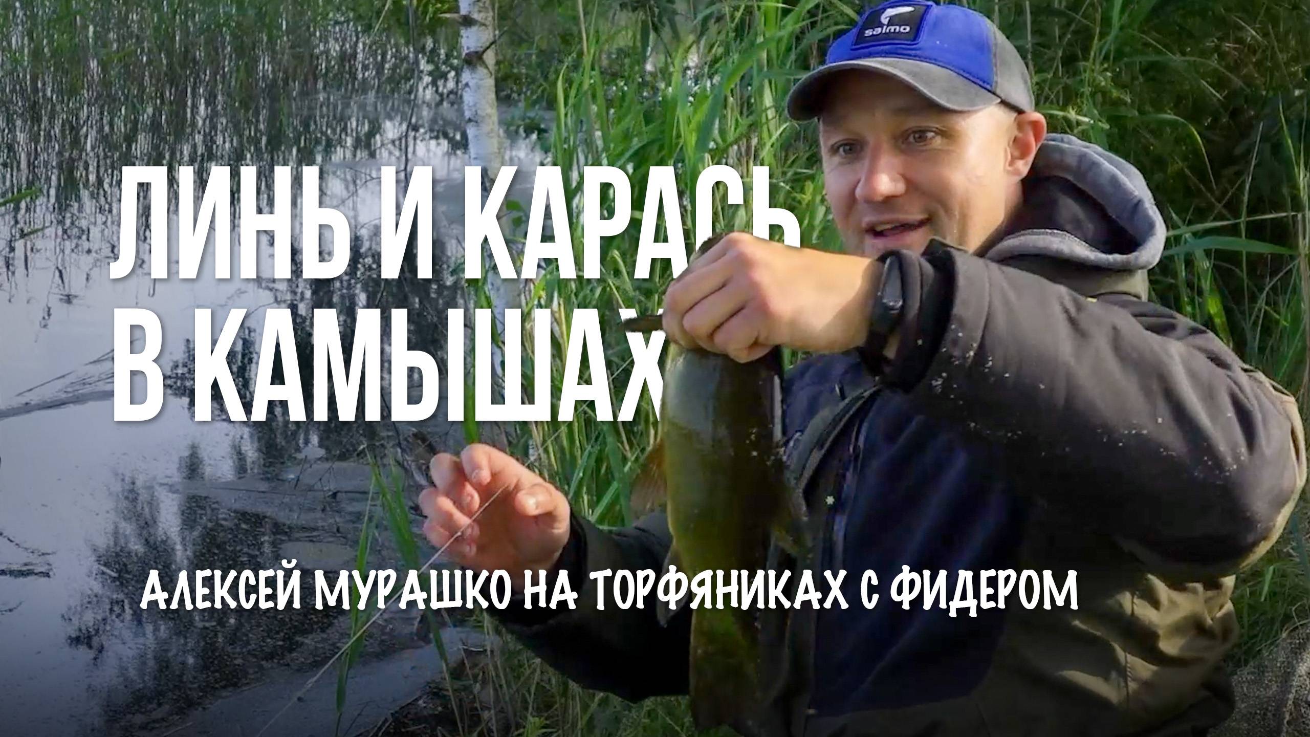Непредсказуемая рыбалка с фидером на торфянике — линь и карась в камышах смотреть онлайн