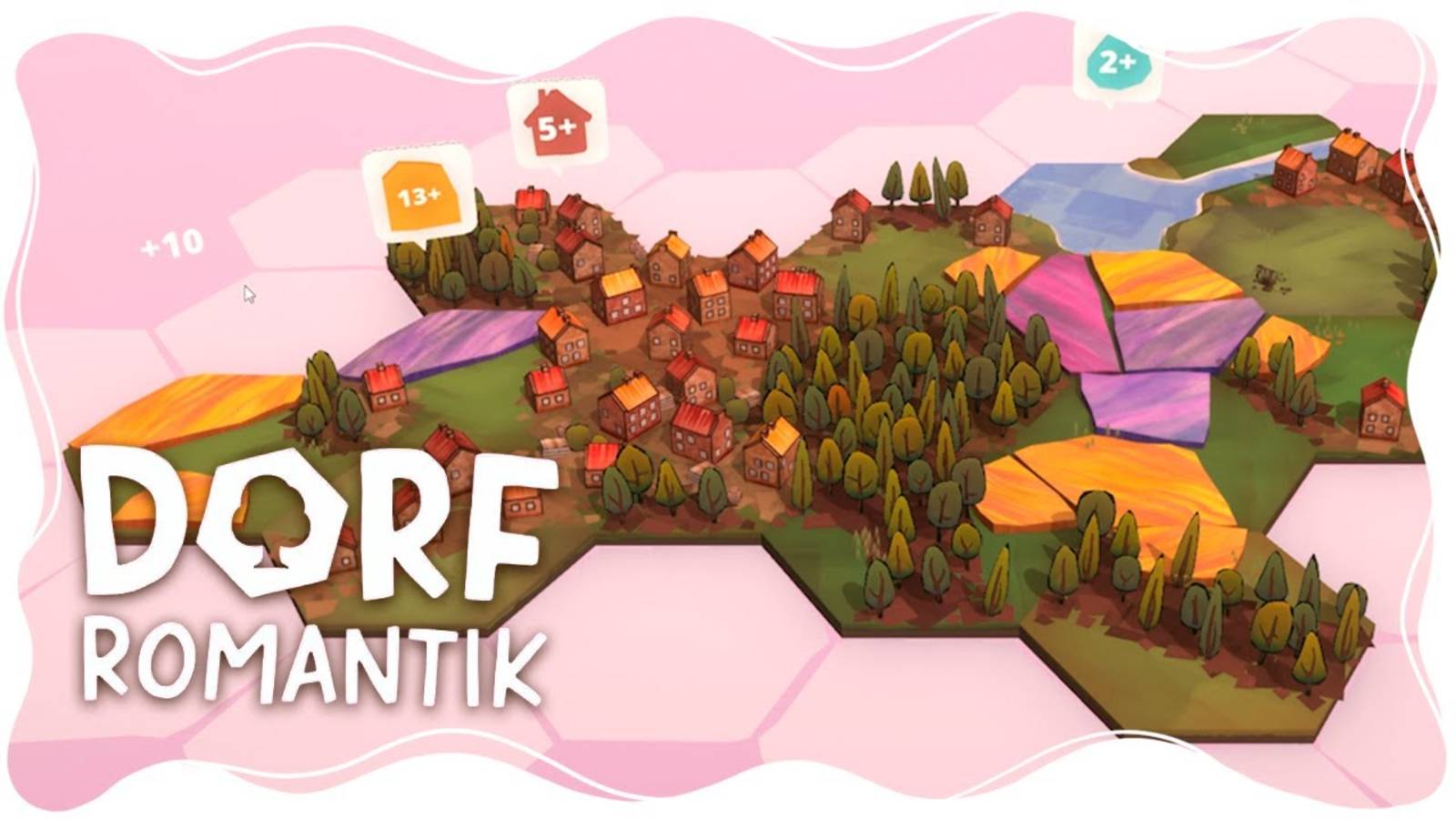 Dorfromantik - лес, реки, деревни, поля