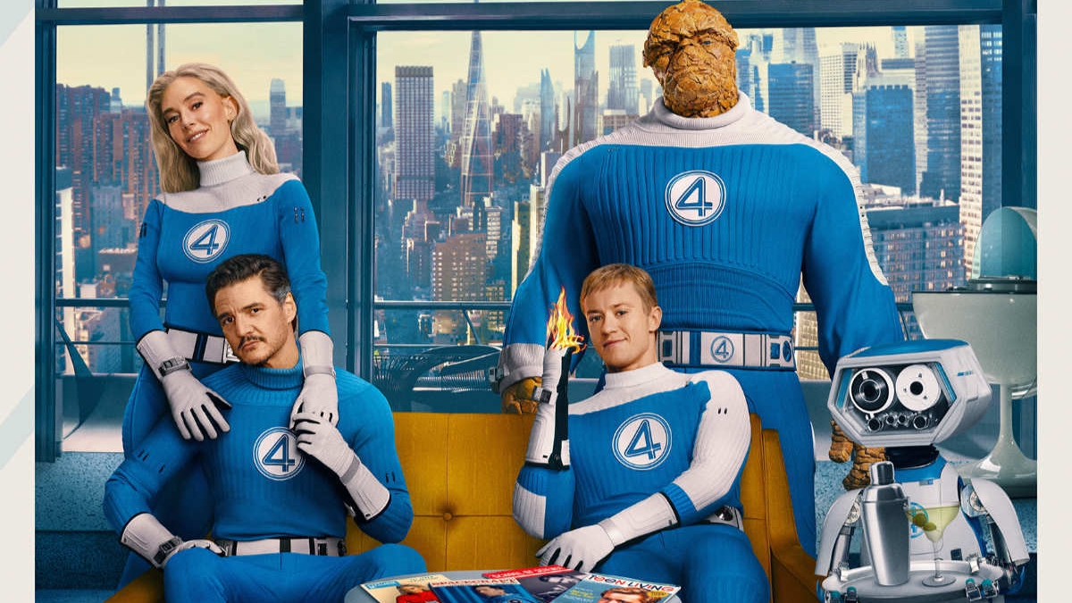 Фантастическая четверка: Первые шаги - Финальный Русский трейлер (2025) смотреть онлайн