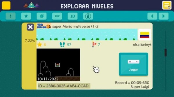 Обзор Super Mario Creative World / версия 0.6.6