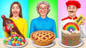Кулинарный Челлендж: Я против Бабушки | Вкусные Кухонные Лайфхаки