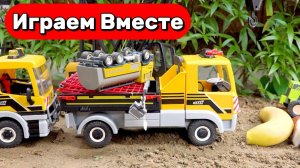 Машинки мультики для детей ! Играем в машинки в ДЖУНГЛЯХ ! Игрушки мультики детям