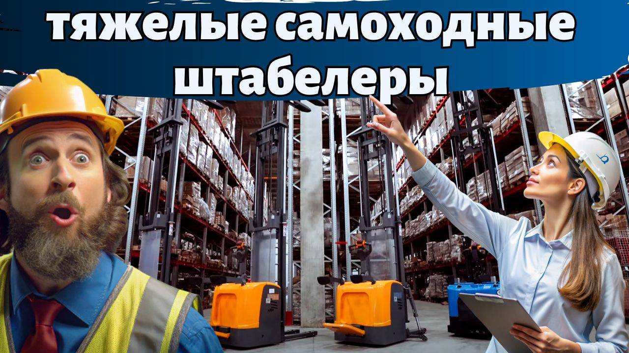 Быстро, легко и эффективно: секрет успешного склада - самоходные тяжелые штабелеры - КИИТ смотреть онлайн