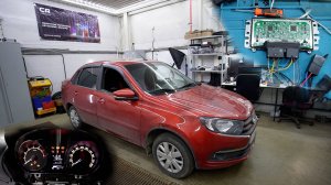 LADA GRANTA НЕТ ЗАПУСКА. Гирлянда на приборной панели.