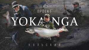 Проект YOKANGA на Кольском полуострове. Река с КРУПНЫМ Атлантическим лососем.