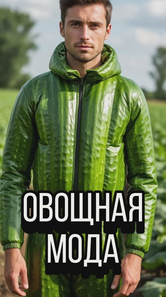 🥗 ВЕГЕТАРИАНСКАЯ МОДА: ЗАБАВНЫЙ ПОКАЗ МОД ИЗ ОВОЩЕЙ И В СТИЛЕ ОВОЩЕЙ! 🍅 смотреть онлайн