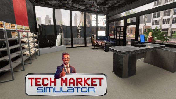 Гаджеты для ПК и полуголые клиентки - Tech Market Simulator