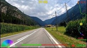 Видео для велотренажёра - Italy Alps Virtual Cycling Workout