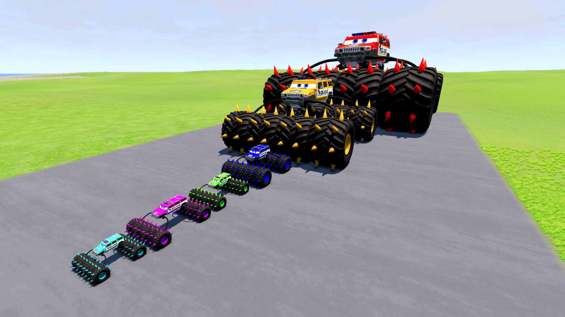 МУЛЬТИКИ ПРО МАШИНКИ МАШИНКИ МУЛЬТИК ПОЛИЦИЯ 4К смотреть онлайн