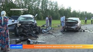 В Мордовии резко выросло количество аварий