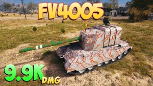 FV4005 - 5 Фрагов 9.9K Урона - Эйфорический! - Мир Танков